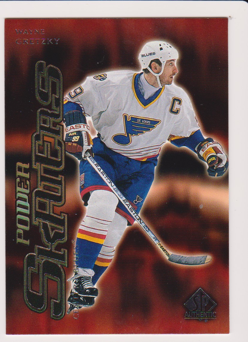 2000-01 SP Authentic Power Skaters #P6 Wayne Gretzky (image for) 2000-01 SP Authentic Power Skaters #P6 Wayne Gretzky